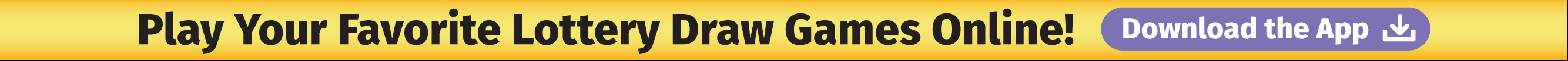 Buy Your Favorite Lottery Draw Games Online! Click here to .